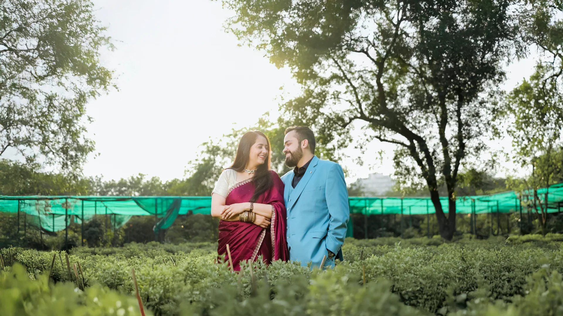 postwedding shoot at sunder nursery by indo frames